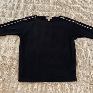 Michael Kors Zipper Shoulder Top